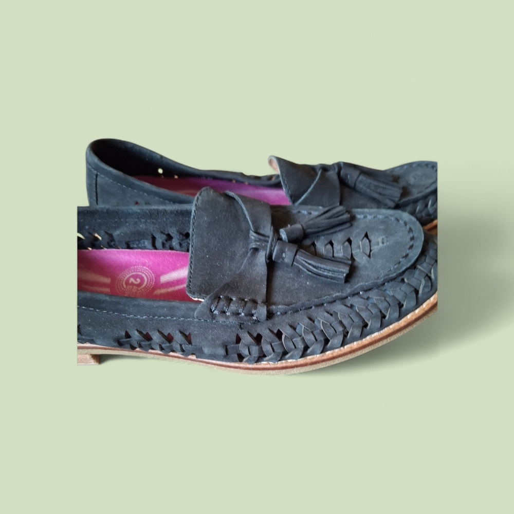 Sperry Black Tassel Loafers